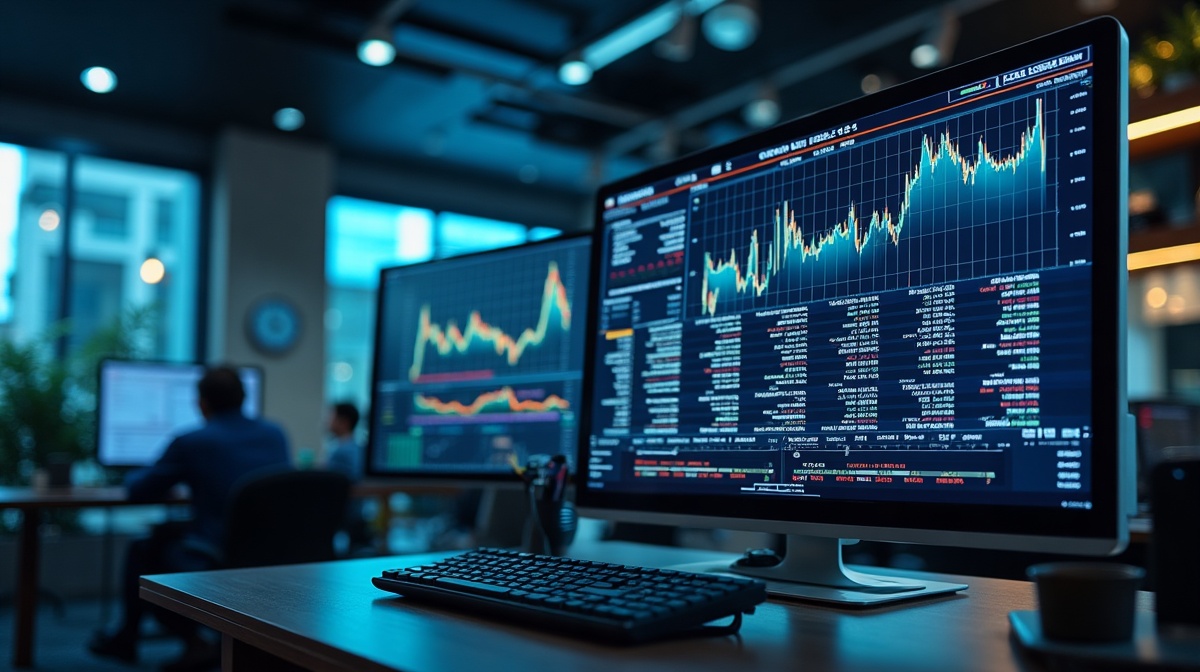 Bourse de Casablanca avec un calendrier financier et des graphiques de dividendes