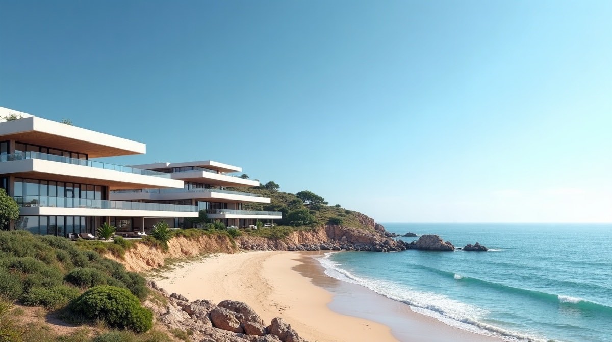 Immobilier en bord de mer au Maroc, résidences face à l'océan